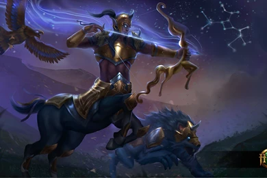 Sagittarius Emerald Warden Wallpapers