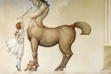 The Centaur   Michael Parkes Mythology Art Wallpapers ...