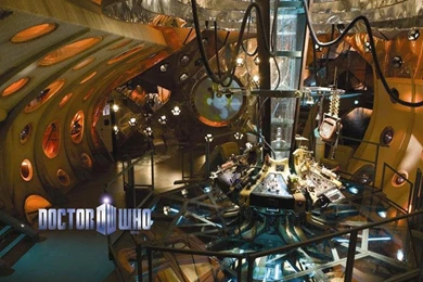 Doctor Who: Wallpaper: TARDIS Interior @ ForbiddenPlanet.com   UK ...