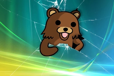 Pedobear Broken Screen