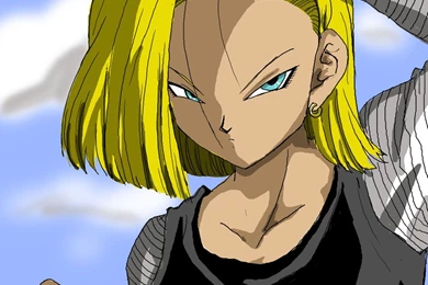 Android 18. :Techno: By Moxie2D On DeviantArt