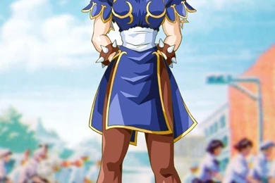 Android 18 chun Li Style   Dragon Ball Z Artbooks ...