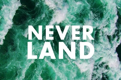 Neverland Ocean Sea Wave Quote iPhone 6 Wallpapers / IPod Wallpapers ...