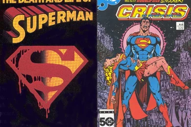 Superman Comic Book Covers