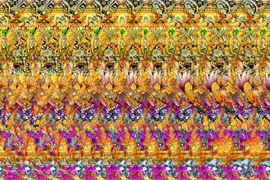 Wallpapers Stereogram Pod S Ver Figuras Tridimensionales 1024x768 ...
