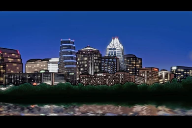 Austin Skyline By OneStarGraphics On DeviantArt