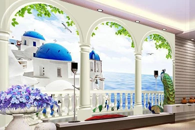 Popular Peacock Wall Paper Buy Cheap Peacock Wall Paper Lots From ...