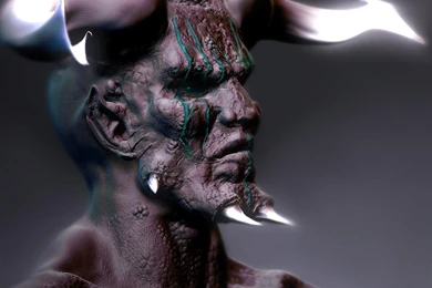 HORNED DEVIL WALLPAPER   (