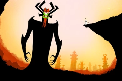 Samurai Jack Vs Aku   Time lapse Drawing   Procreate In iPad 2 ...