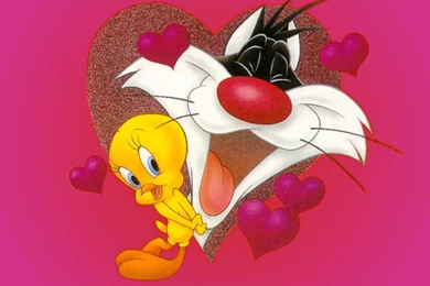 Sylvester And Tweetie Pie 8   High Definition : Widescreen Wallpapers