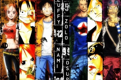 One Piece Nami Luffy Zoro Sanji 1024x768 Wallpapers – Anime One ...