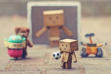 Danbo Football HD Wallpapers