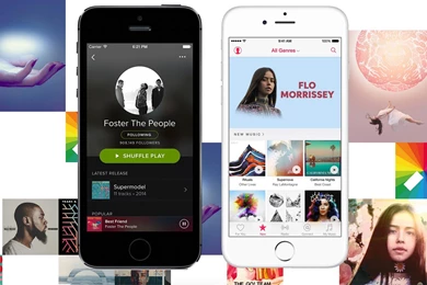 Spotify, Apple Music Ready To Rumble