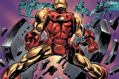 My Free Wallpapers   Comics Wallpapers : Iron Man (by Gene Colan)
