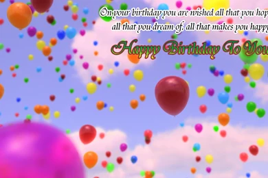 Cute Happy Birthday Hd Wallpapers   Free Hd Wallpapers