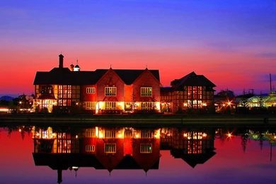 Christmas Lights Night Wallpaper Images