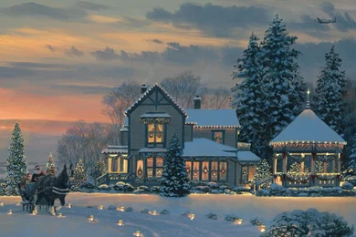 Christmas Nature Wallpapers ~ Toptenpack.com