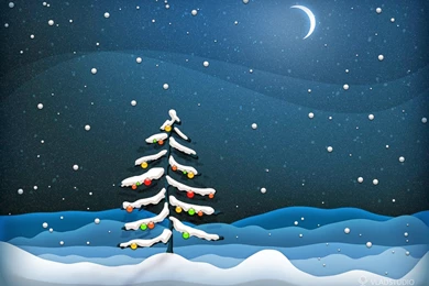 Wallpapers Desk : Christmas Night WallpaperWallpapers Desk