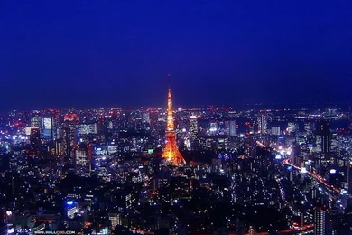 Festive Christmas Display In Tokyo   Wallcoo.net