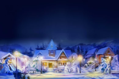 Christmas Night Wallpapers – Daily Backgrounds In HD