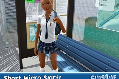 Wallpapers Short Skirt Mts Sims Me Micro For Schoolgirls .4 ...