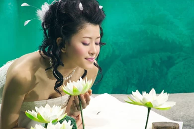 Gorgeous Asian Girl Desktop Wallpapers