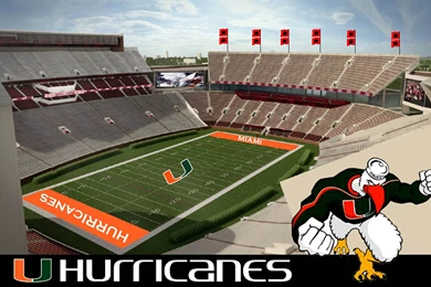 MIAMI HURRICANES College Football Wallpapers
