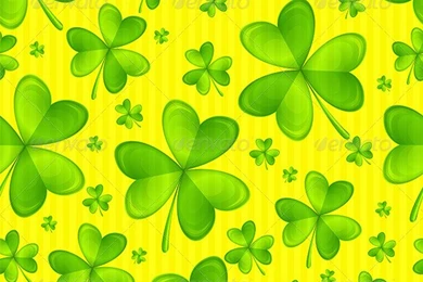 Seamless Texture Shamrock