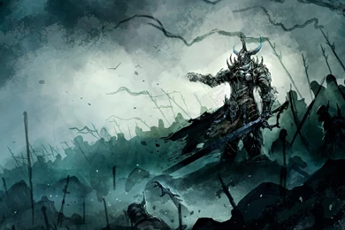 Wallpapers Giant Medieval Dark Demon Fantasy Knight Beast Jpg ...