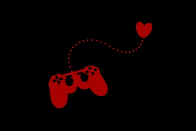 Controllers, Video Games, Hearts, Minimalism, Console, PlayStation ...