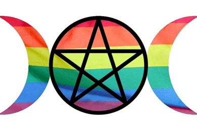 Wallpapers Pentagram Rainbow Pentacle 1280x800