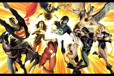 Justice League Of America By Alex Ross Free Comics Wallpapers