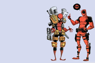 Deadpool And Spiderman HD Desktop Wallpapers : High Definition ...