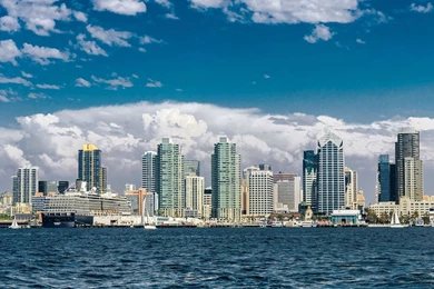 New San Diego Skyline Wallpapers For Iphone