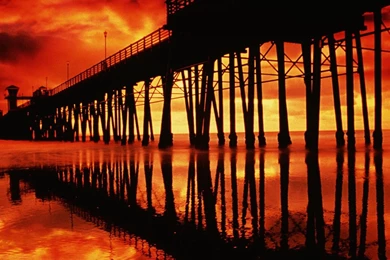 Pier California San Diego Wallpapers