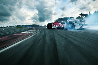 Drift Racing Car On The Track Wallpapers And Images Wallpapers ...