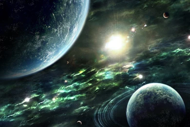 Space Fires Of Heaven Free Hd Abstract Wallpapers