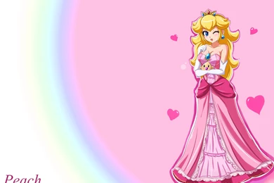 Video Games Mario Princess Peach