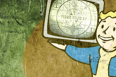 Fallout Vintage Pipboy Standby Hd Wallpapers   (