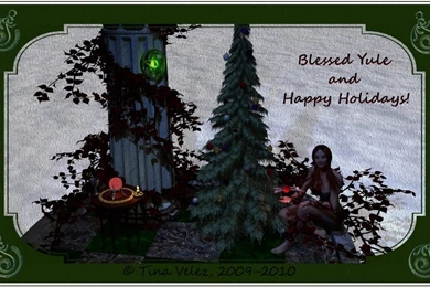 Blessed Yule Contest Entry By TinyAngel21 On DeviantArt
