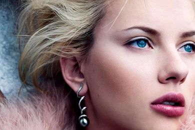 Scarlett Johansson Beautiful Face