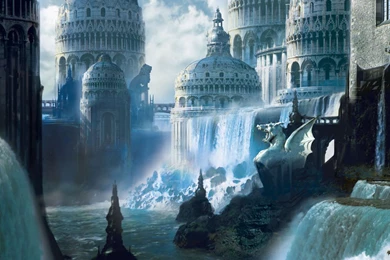 Image   Fantasy City Wallpaper.jpg   Fairy Tail Fanon Wiki   Wikia