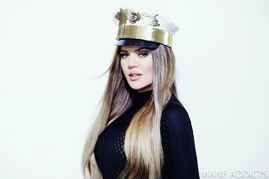 Khloe Kardashian   Mane Addicts Photoshoot 2015