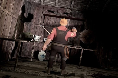 Download Engineer TF2 Wallpapers 1366x768