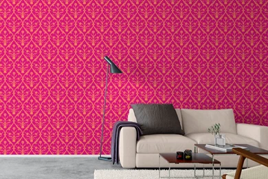 Paper Wallpapers / Traditional / Floral   NEW CONTEMPORARY : 9060 ...