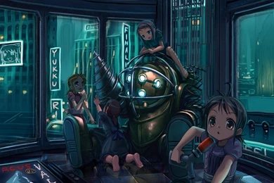 Big Daddy Bioshock Bouncer 1680x1050 Wallpapers – Video Games ...