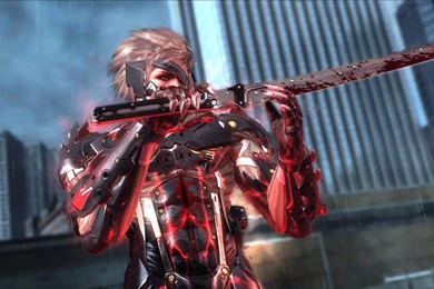 METAL GEAR RISING Revengeance Fighting Cyborg Robot Warrior Sci fi ...