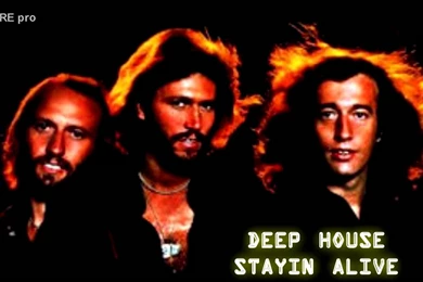 BEE GEES STAYIN ALIVE (DEEP HOUSE REMIX Nick Lamprakis) YouTube