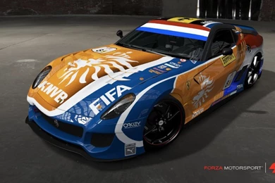 Forza 4 KNVB Holland 599XX 1 By TheFishE77 On DeviantArt