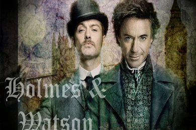 Holmes And Watson   Sherlock Holmes (2009 Film) Wallpapers ...